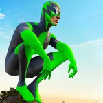 Rope Frog Ninja Hero Car Vegas + Mod