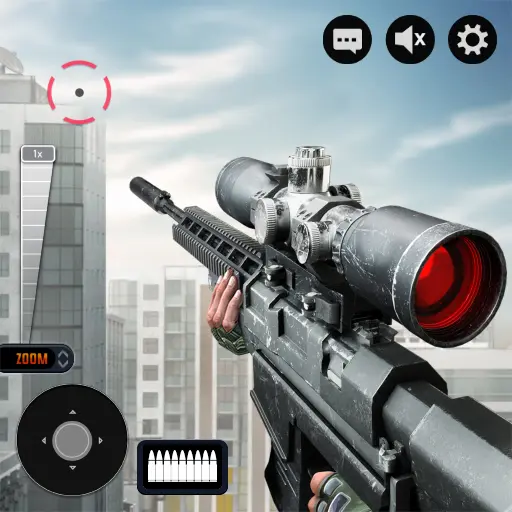 Sniper 3D: Gun Shooting Games + Mod icon