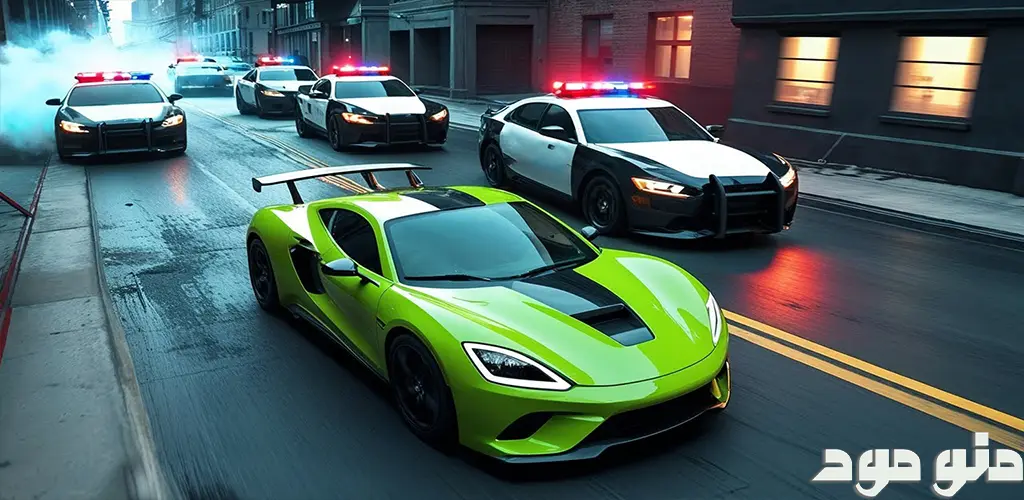 Mad Pursuit: Police Car Chase + Mod