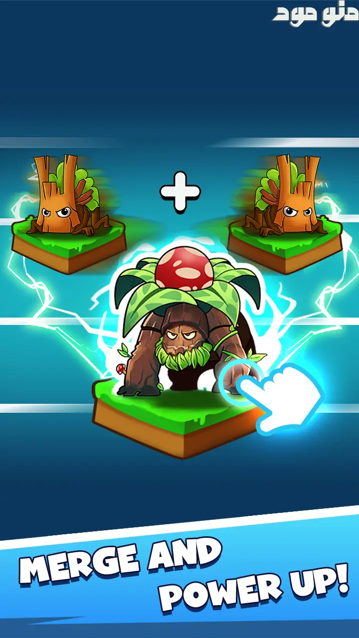 Merge Plants – Monster Defense + Mod screenshot 3