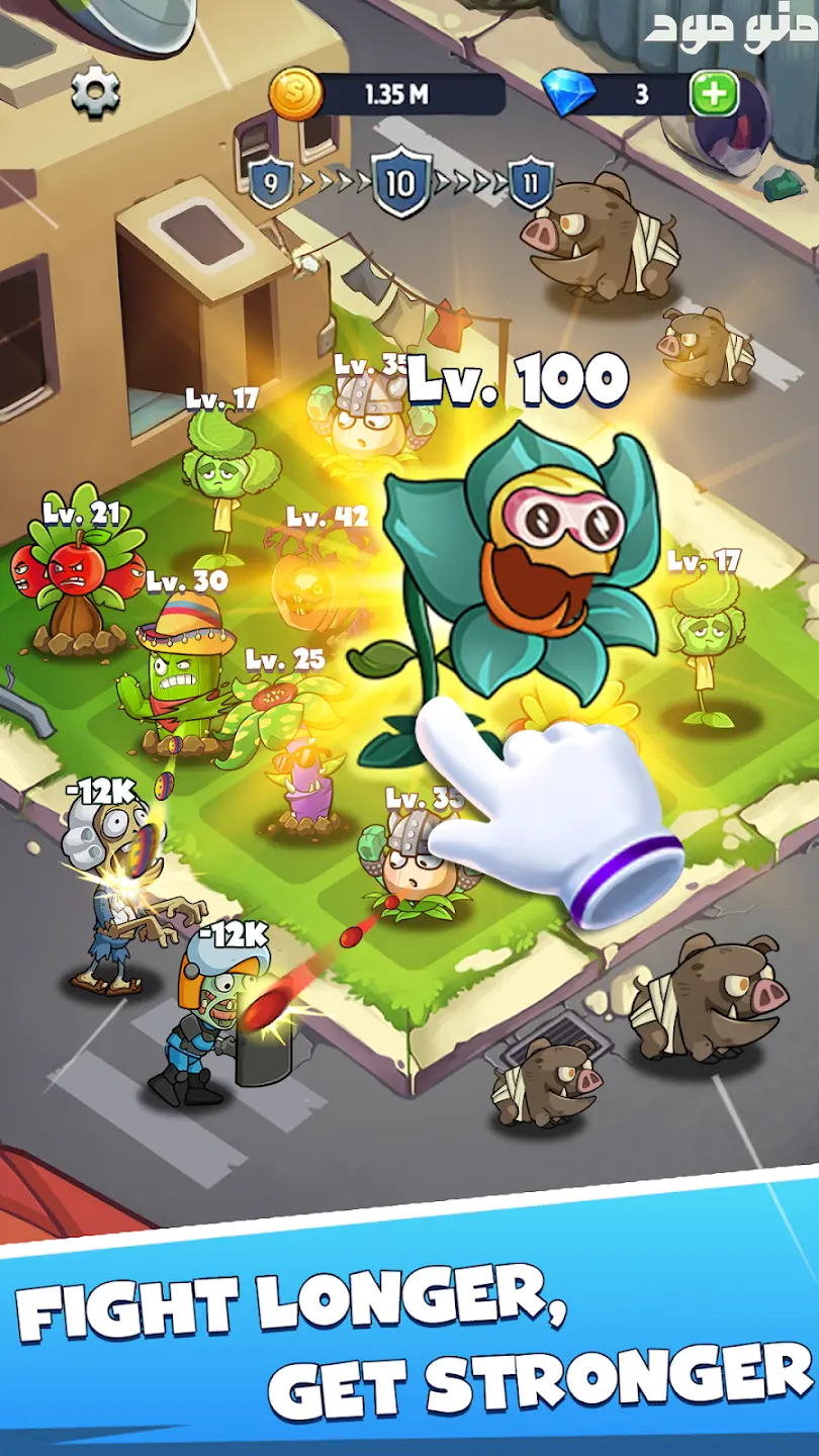 Merge Plants – Monster Defense + Mod screenshot 4