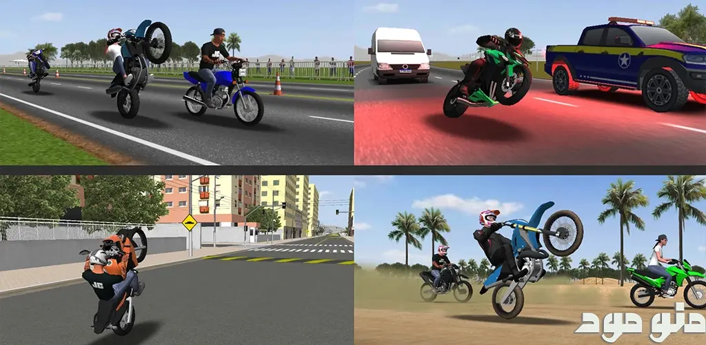 Moto Wheelie 3D + Mod