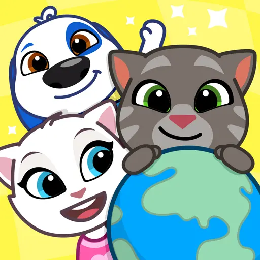 دانلود بازی Talking Tom & Friends: World + Mod مود شده برای اندروید ...